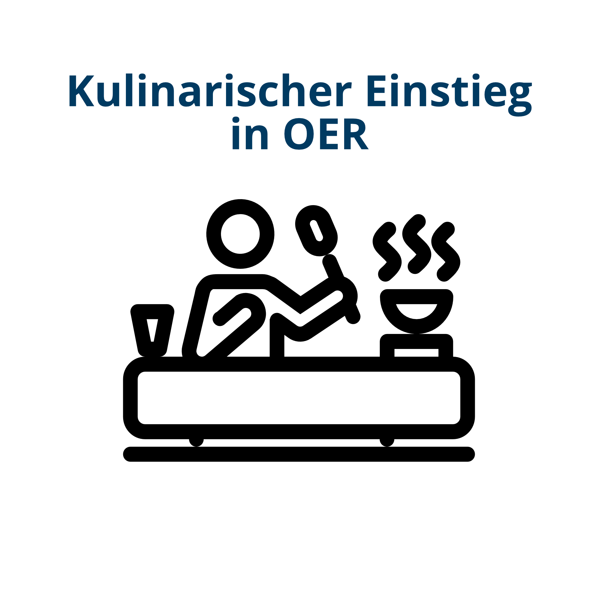 Lernmodul "Kulinarischer Einstieg in OER" öffnen