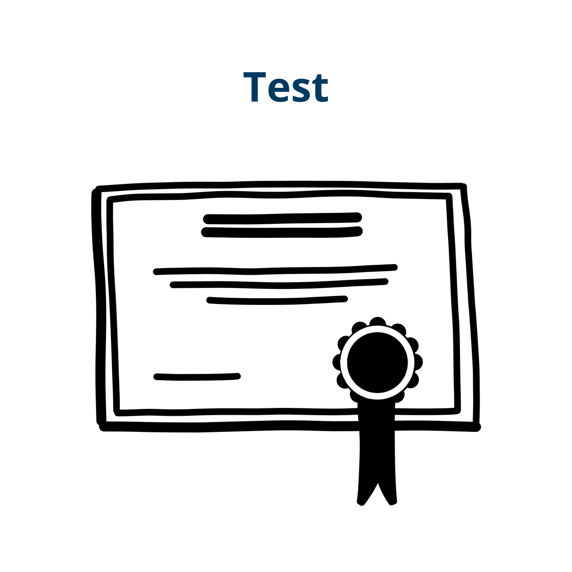 "Test" öffnen